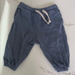 H&M Baby Blue Jogger Pants 12M